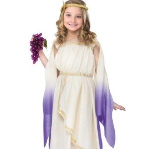 Girl's Athena/Goddess Costume, size medium/8-10